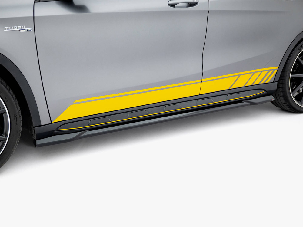 Maxton side skirts diffusers v2 mercedes-benz gla 45 amg (x156) 3 Maxton side skirts diffusers v2 mercedes-benz gla 45 amg (x156) - image 3
