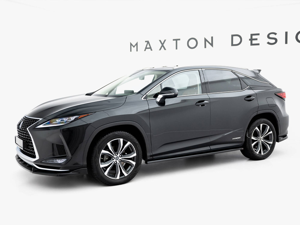 Maxton side skirts diffusers v2 lexus rx mk4 facelift models (version without oem step rails) 2 Maxton side skirts diffusers v2 lexus rx mk4 facelift models (version without oem step rails) - image 2