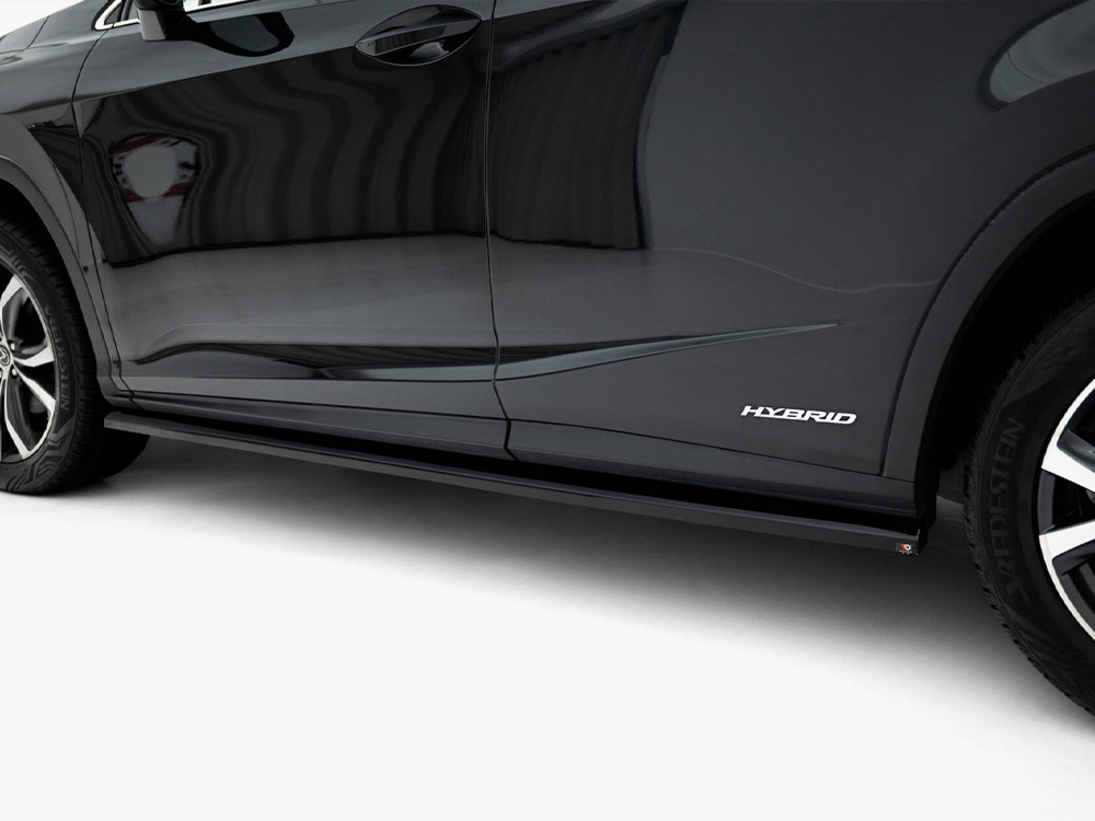 Maxton side skirts diffusers v2 lexus rx mk4 facelift models (version without oem step rails) 4 Maxton side skirts diffusers v2 lexus rx mk4 facelift models (version without oem step rails) - image 4