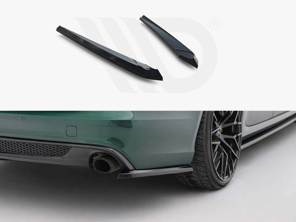 Maxton rear side splitters v2 audi a6 s-line avant c7 1 Maxton rear side splitters v2 audi a6 s-line avant c7