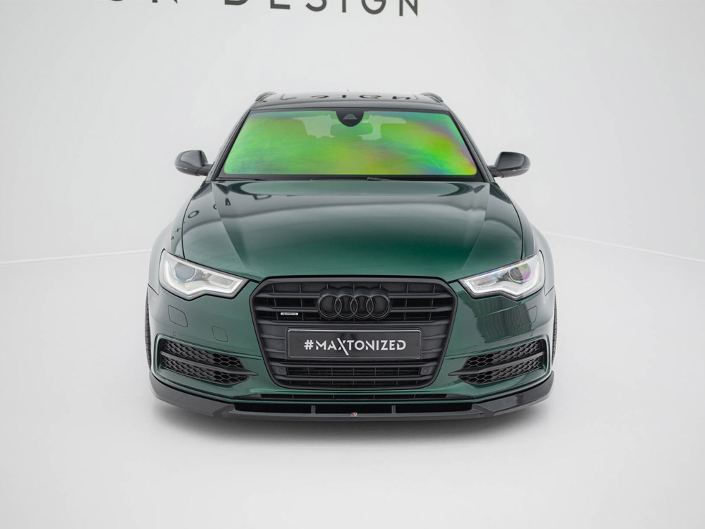 Maxton front splitter v3 audi a6 s-line / s6 c7 3 Maxton front splitter v3 audi a6 s-line / s6 c7 - image 3