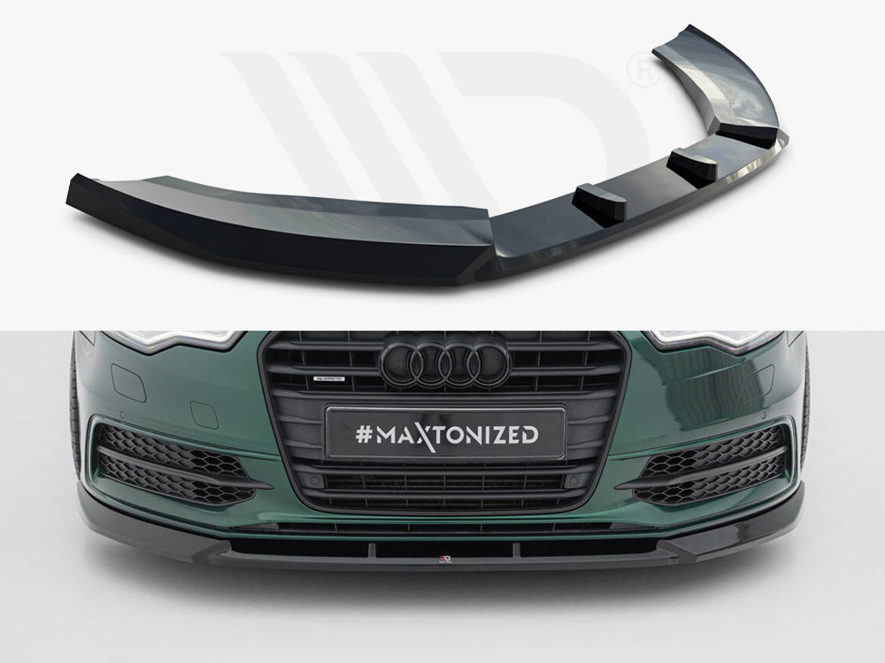 Maxton front splitter v3 audi a6 s-line / s6 c7 1 Maxton front splitter v3 audi a6 s-line / s6 c7