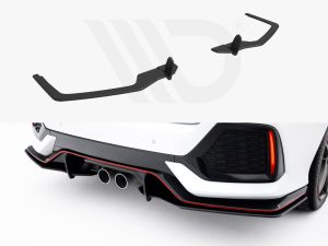 Maxton Street Pro Rear Side Splitters Honda Civic Sport Mk10
