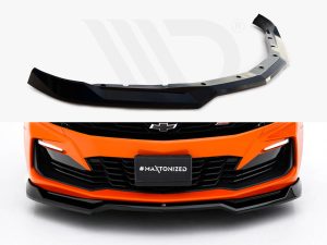 Maxton Front Splitter V1 Chevrolet Camaro SS Mk6 Facelift Models