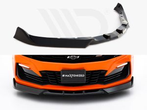 Maxton Front Splitter V2 Chevrolet Camaro SS Mk6 Facelift Models