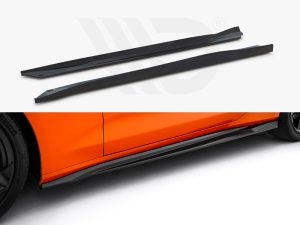 Maxton Side Skirts Diffusers V2 Chevrolet Camaro SS Mk6 Facelift Models