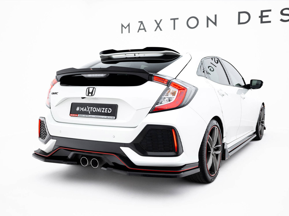 Maxton rear splitter honda civic sport mk10 2 Maxton rear splitter honda civic sport mk10 - image 2