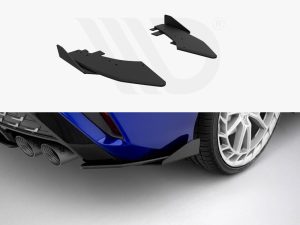 Maxton Street Pro Rear Side Splitters + Flaps Audi S3 Saloon 8Y Facelift Models