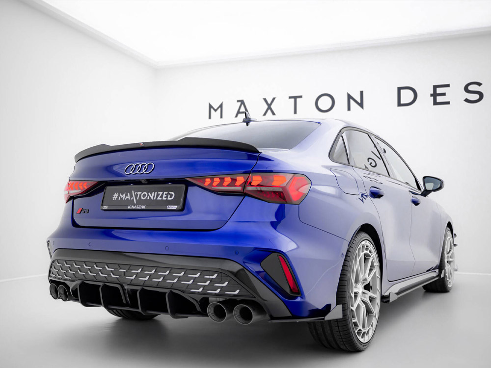 Maxton street pro rear diffuser audi s3 saloon 8y facelift models 2 Maxton street pro rear diffuser audi s3 saloon 8y facelift models - image 2