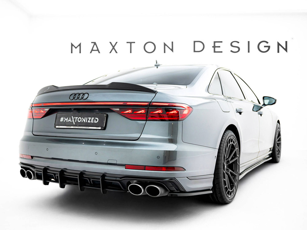 Maxton spoiler cap 3d audi s8/a8 s-line d5 facelift models 2 Maxton spoiler cap 3d audi s8/a8 s-line d5 facelift models - image 2