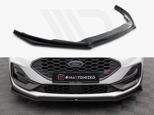 Maxton Front Splitter V5 Ford Focus ST/ST-Line Mk4 Facelift Models