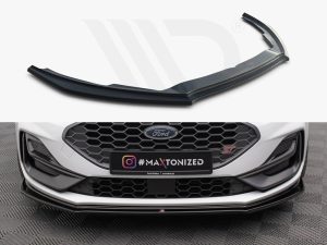 Maxton Front Splitter V4 Ford Focus ST/ST-Line Mk4 Facelift Models