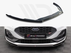 Maxton Front Splitter V3 Ford Focus ST/ST-Line Mk4 Facelift Models