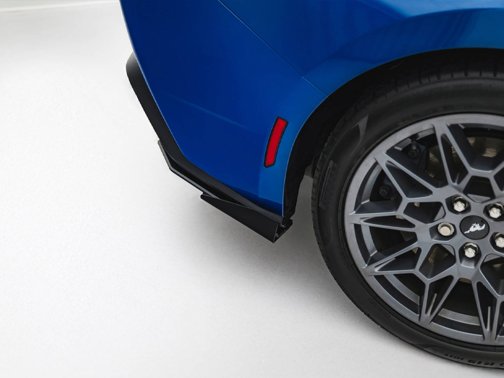 Maxton street pro rear side splitters + flaps ford mustang gt mk7 4 Maxton street pro rear side splitters + flaps ford mustang gt mk7 - image 4