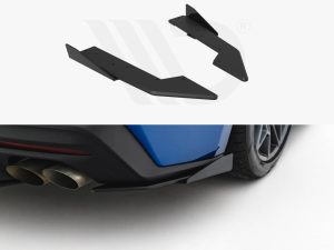 Maxton Street Pro Rear Side Splitters + Flaps Ford Mustang GT Mk7
