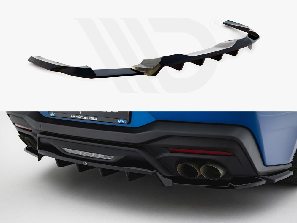 Maxton rear splitter (vertical bars) ford mustang gt mk7 1 Maxton rear splitter (vertical bars) ford mustang gt mk7
