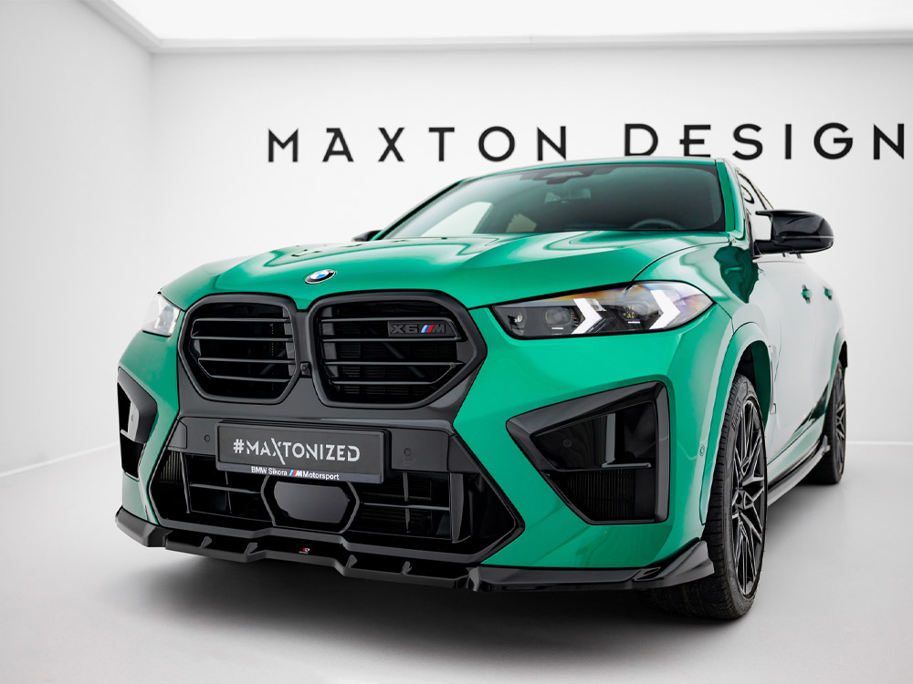 Maxton front splitter v1 bmw x6 m f96 facelift models 2 Maxton front splitter v1 bmw x6 m f96 facelift models - image 2