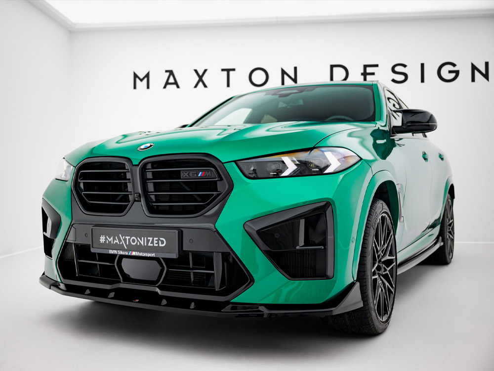 Maxton front splitter v2 bmw x6 m f96 facelift models 2 Maxton front splitter v2 bmw x6 m f96 facelift models - image 2