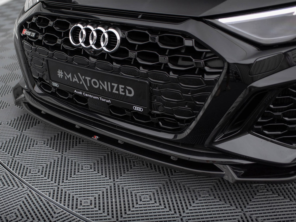 Maxton front splitter v1 audi rs3 sportback 8y 4 Maxton front splitter v1 audi rs3 sportback 8y - image 4
