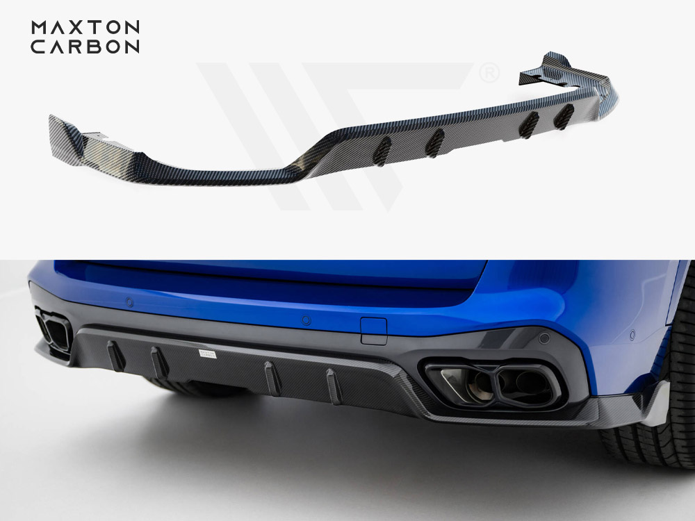 Maxton prepreg carbon fibre rear diffuser bmw x5 m-pack g05 facelift models 1 Maxton prepreg carbon fibre rear diffuser bmw x5 m-pack g05 facelift models
