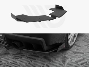 Maxton Street Pro Rear Side Splitters + Flaps Mitsubishi Lancer Evo X