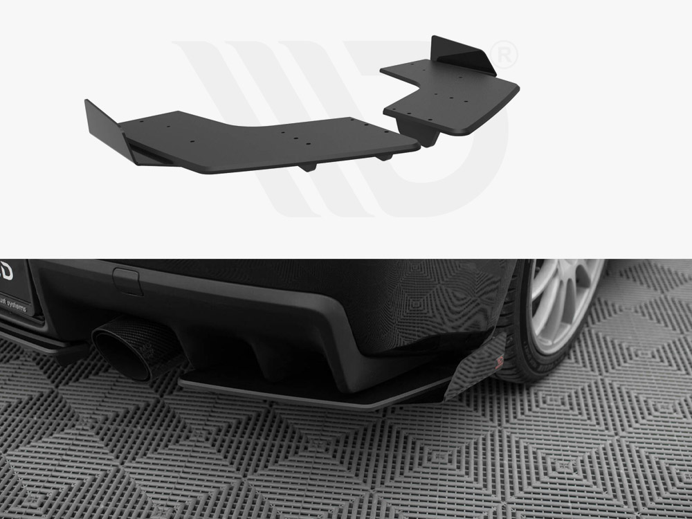 Maxton street pro rear side splitters + flaps mitsubishi lancer evo x 1 Maxton street pro rear side splitters + flaps mitsubishi lancer evo x