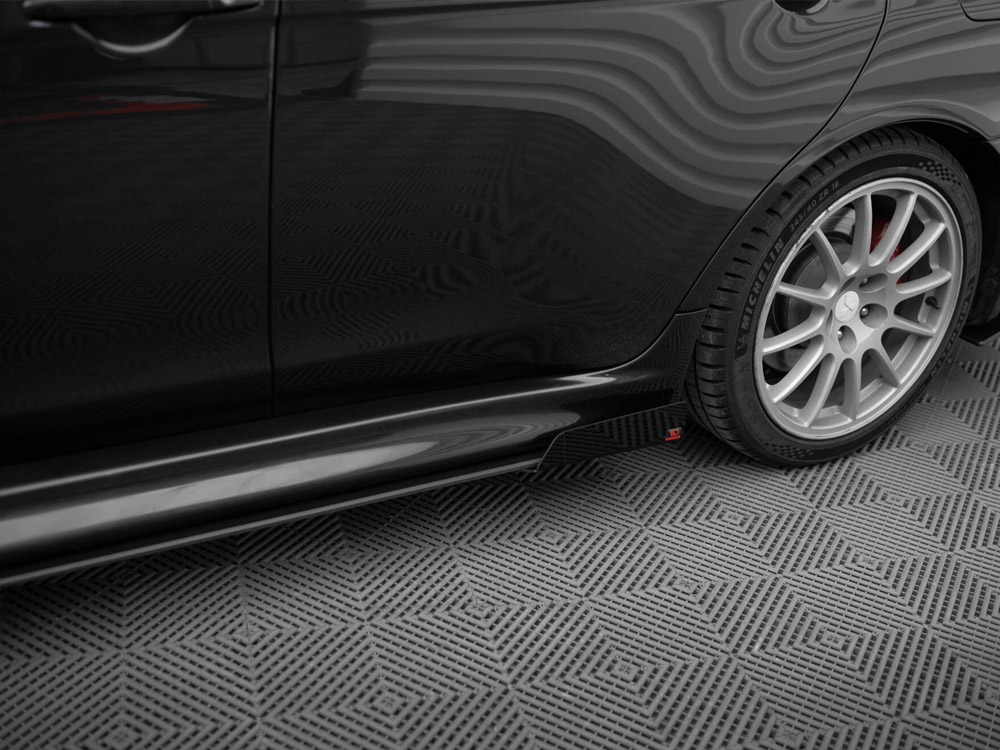 Maxton side flaps mitsubishi lancer evo x 4 Maxton side flaps mitsubishi lancer evo x - image 4