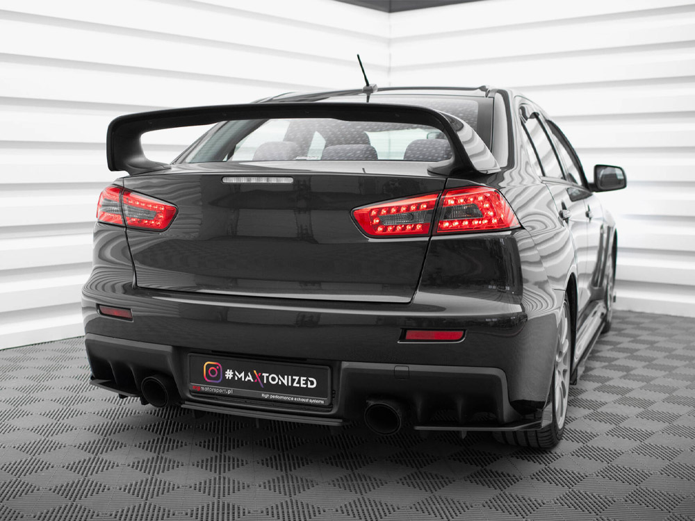 Maxton rear side flaps mitsubishi lancer evo x 2 Maxton rear side flaps mitsubishi lancer evo x - image 2