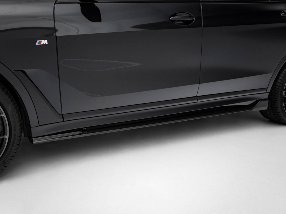 Maxton carbon fibre side skirts bmw x7 m-pack g07 facelift models 3 Maxton carbon fibre side skirts bmw x7 m-pack g07 facelift models - image 3