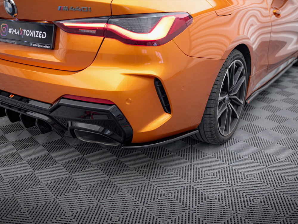 Maxton rear side splitters v5 bmw 4 series m440i g22/g23 (facelift models) 3 Maxton rear side splitters v5 bmw 4 series m440i g22/g23 (facelift models) - image 3