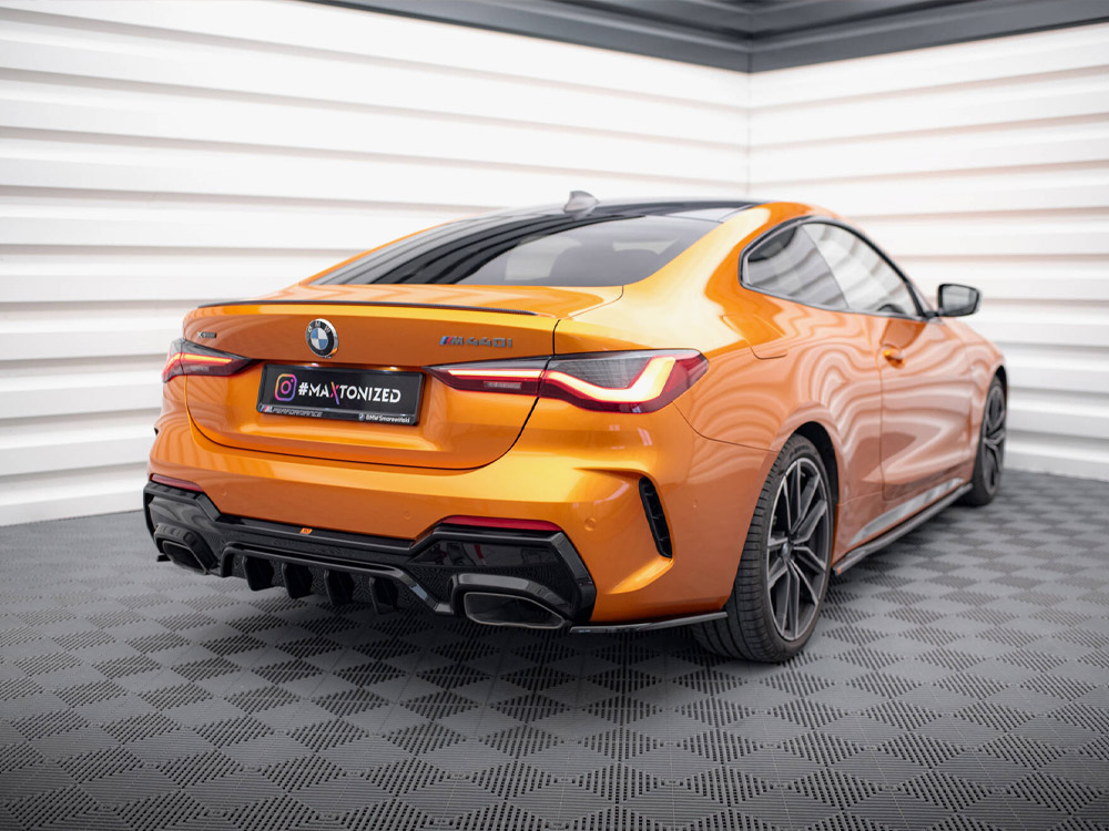 Maxton rear side splitters v5 bmw 4 series m440i g22/g23 (facelift models) 2 Maxton rear side splitters v5 bmw 4 series m440i g22/g23 (facelift models) - image 2