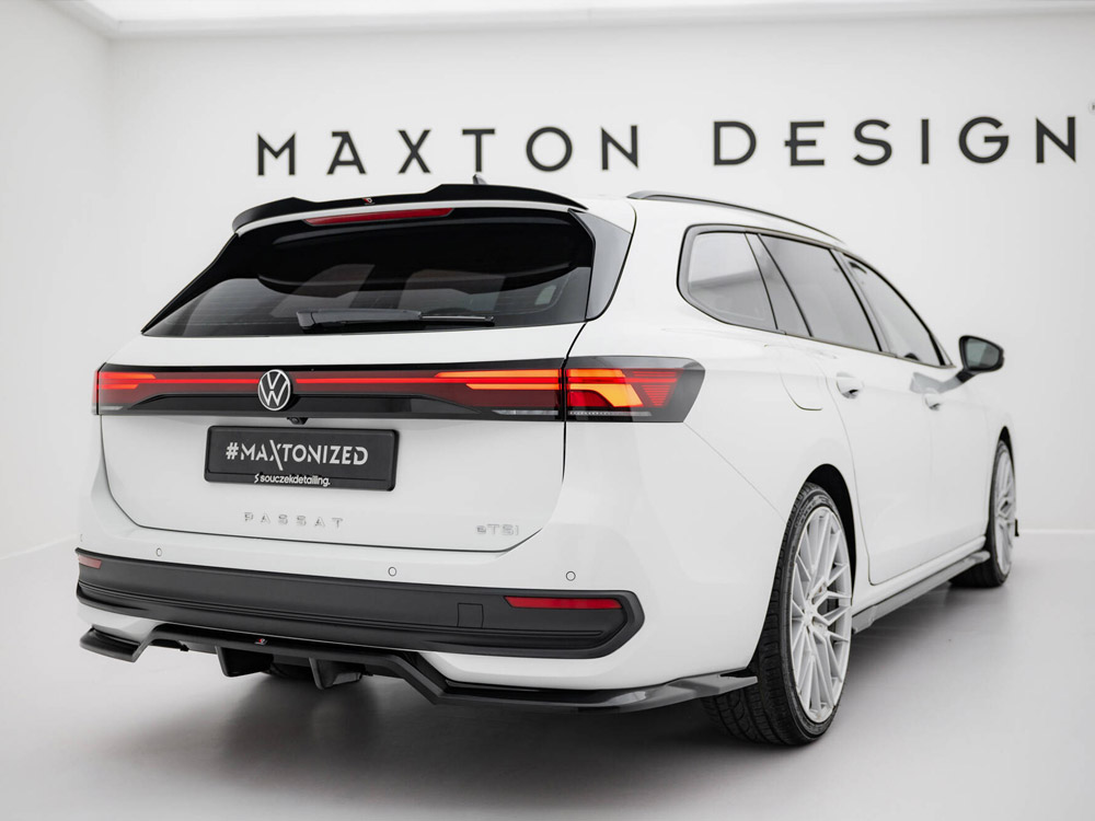 Maxton rear splitter (vertical bars) volkswagen passat b9 2 Maxton rear splitter (vertical bars) volkswagen passat b9 - image 2