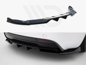 Maxton Rear Splitter (Vertical Bars) V1 Tesla Model 3 Performance Mk1 Facelift Models