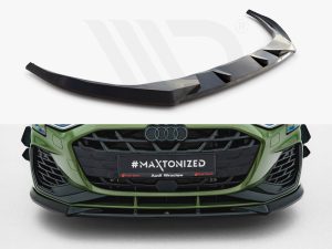 Maxton Front Splitter V1 Audi S3 Sportback / A3 S-Line Sportback 8Y Facelift Models