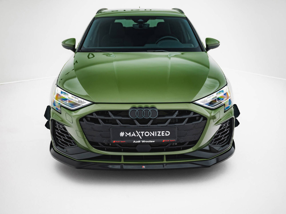 Maxton front splitter v3 audi s3 sportback / a3 s-line sportback 8y facelift models 3 Maxton front splitter v3 audi s3 sportback / a3 s-line sportback 8y facelift models - image 3