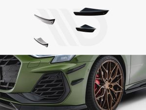 Maxton Front Bumper Wings (Canards) Audi S3 Sportback / A3 S-Line Sportback 8Y Facelift Models