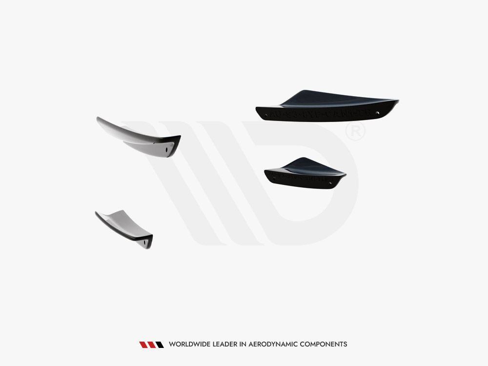 Maxton front bumper wings (canards) audi s3 sportback / a3 s-line sportback 8y facelift models 6 Maxton front bumper wings (canards) audi s3 sportback / a3 s-line sportback 8y facelift models - image 6