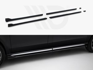 Maxton Side Skirts Diffusers V2 Mercedes-Benz V-Class Long AMG-Line W447 Facelift Models