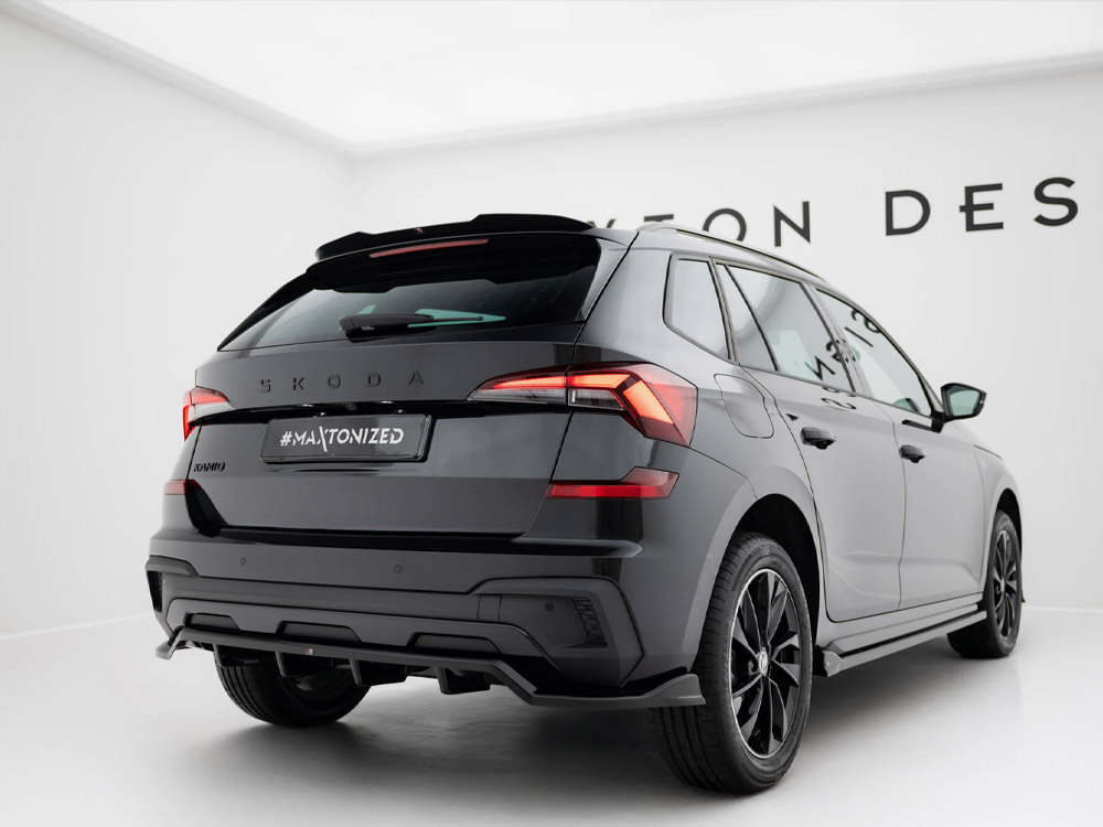 Maxton rear splitter (vertical bars) skoda kamiq monte carlo mk1 facelift models 2 Maxton rear splitter (vertical bars) skoda kamiq monte carlo mk1 facelift models - image 2