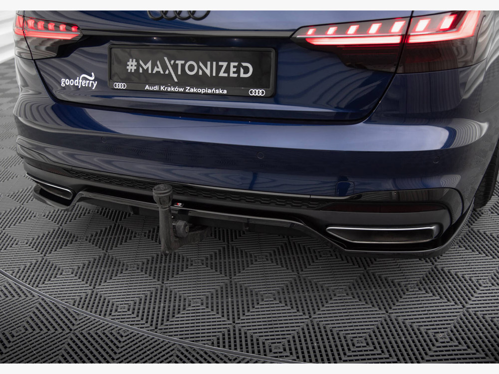Maxton rear splitter (vertical bars) v2 audi a4 s-line b9 facelift models 4 Maxton rear splitter (vertical bars) v2 audi a4 s-line b9 facelift models - image 4