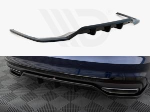 Maxton Rear Splitter (Vertical Bars) V2 Audi A4 S-Line B9 Facelift Models