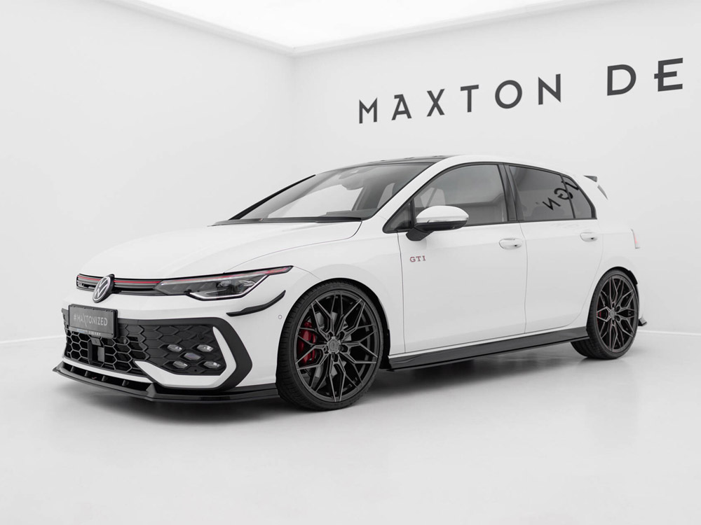 Maxton side skirts diffusers v2 volkswagen golf gti / gte / gti clubsport / r-line mk8 2 Maxton side skirts diffusers v2 volkswagen golf gti / gte / gti clubsport / r-line mk8 - image 2