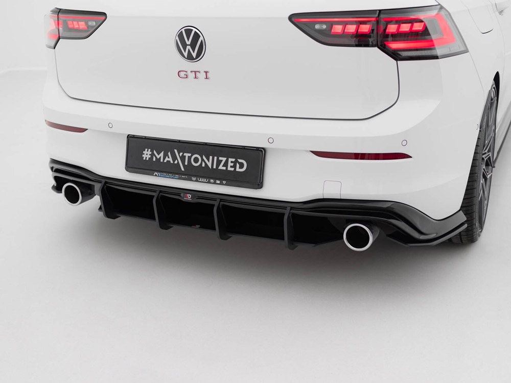 Maxton rear diffuser street pro v4 volkswagen golf gti mk8 3 Maxton rear diffuser street pro v4 volkswagen golf gti mk8 - image 3