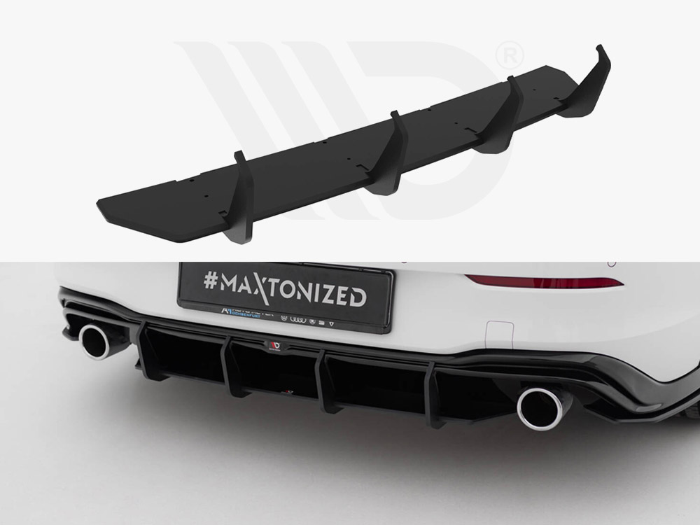 Maxton rear diffuser street pro v4 volkswagen golf gti mk8 1 Maxton rear diffuser street pro v4 volkswagen golf gti mk8