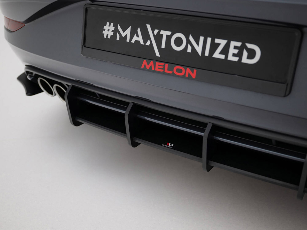 Maxton street pro rear diffuser + flaps volkswagen polo gti mk6 facelift models 4 Maxton street pro rear diffuser + flaps volkswagen polo gti mk6 facelift models - image 4