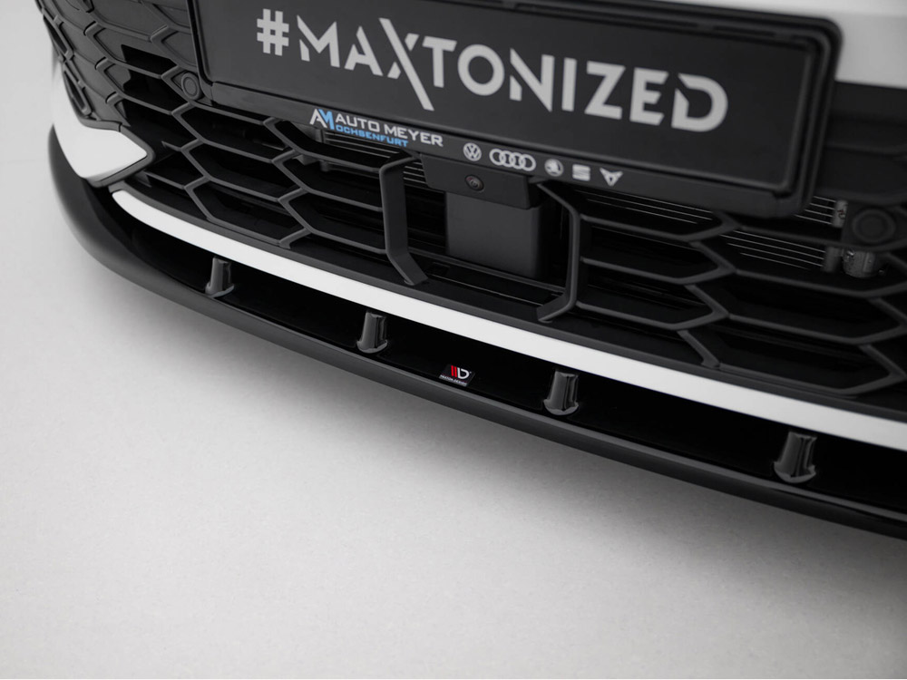 Maxton front splitter v1 volkswagen golf gti / gte / r-line mk8 facelift models 4 Maxton front splitter v1 volkswagen golf gti / gte / r-line mk8 facelift models - image 4