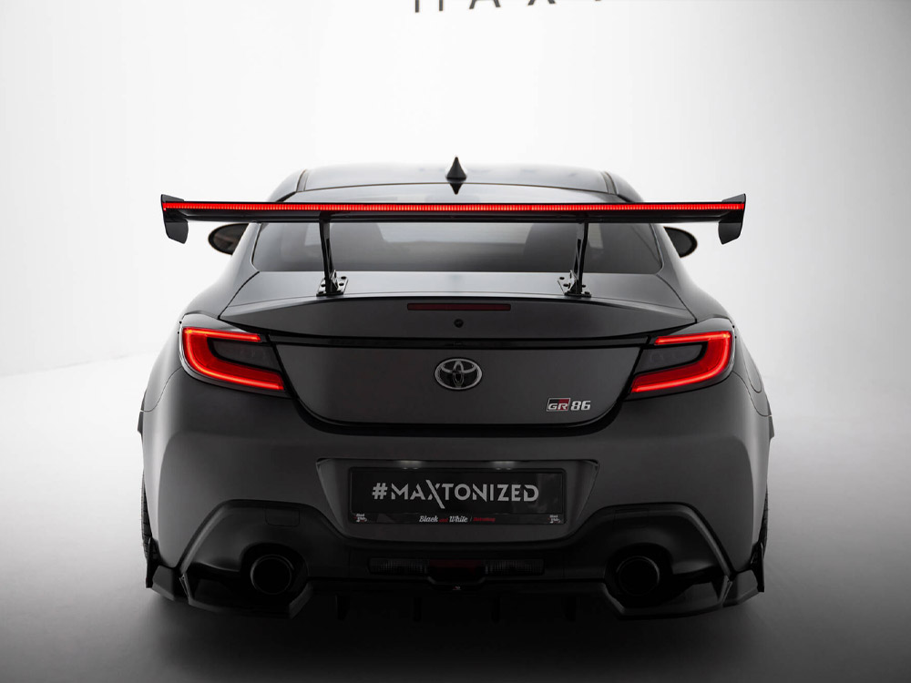 Maxton carbon spoiler with internal brackets uprights + led toyota gr86 4 Maxton carbon spoiler with internal brackets uprights + led toyota gr86 - image 4