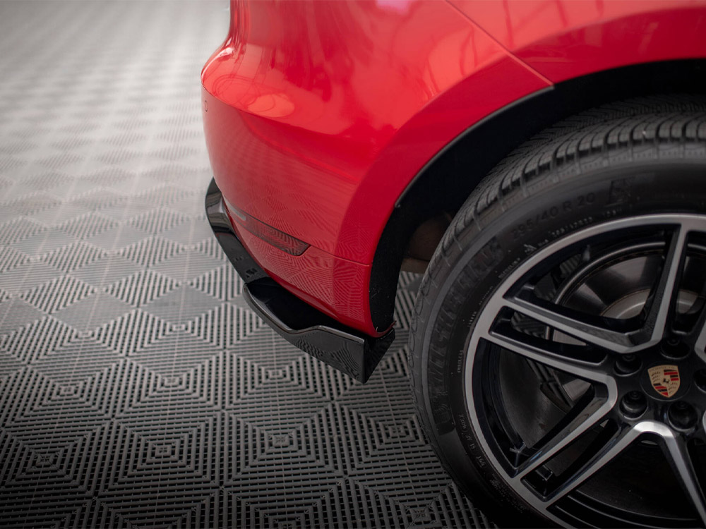 Maxton rear side splitters v2 porsche macan gts / sport design mk1 facelift models 4 Maxton rear side splitters v2 porsche macan gts / sport design mk1 facelift models - image 4