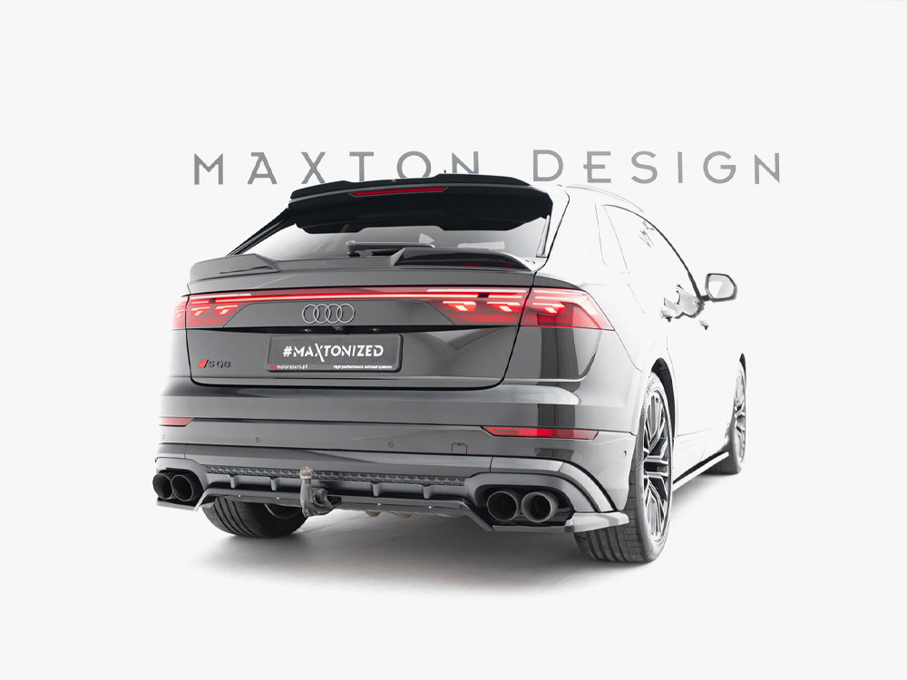 Maxton rear splitter (vertical bars) v2 audi sq8/q8 s-line mk1 facelift models 3 Maxton rear splitter (vertical bars) v2 audi sq8/q8 s-line mk1 facelift models - image 3