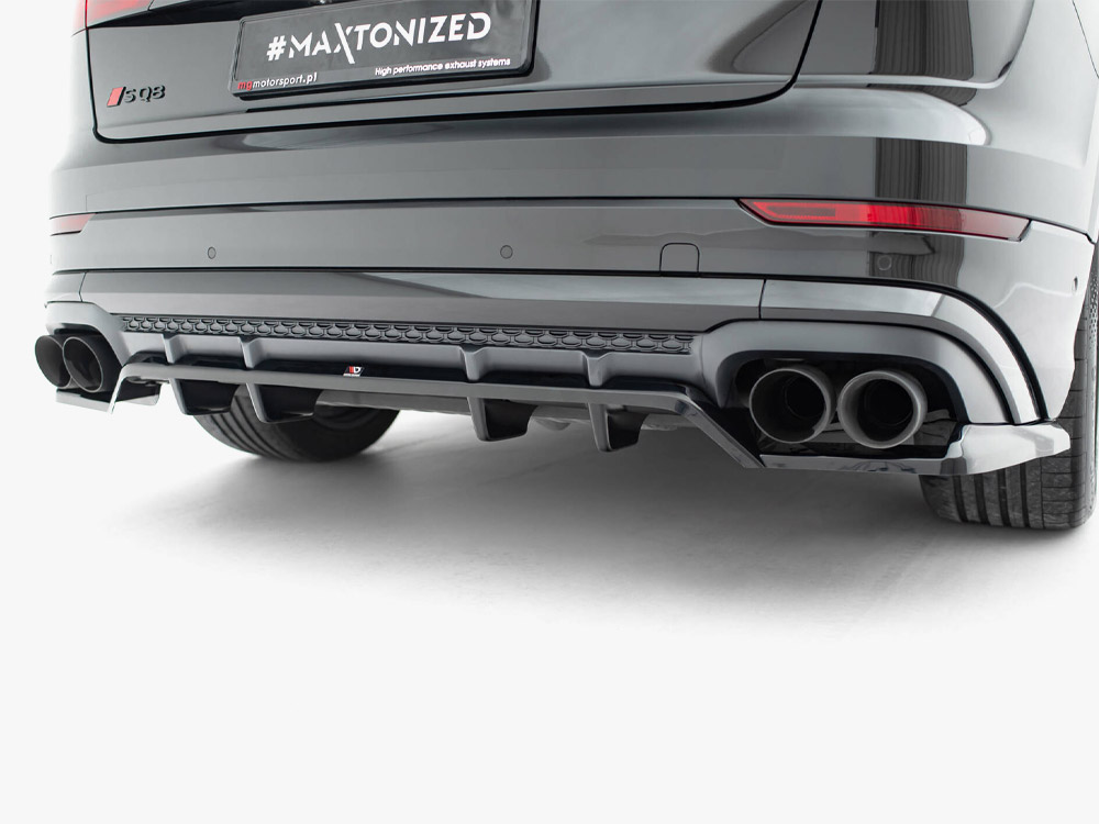 Maxton rear splitter (vertical bars) v2 audi sq8/q8 s-line mk1 facelift models 4 Maxton rear splitter (vertical bars) v2 audi sq8/q8 s-line mk1 facelift models - image 4